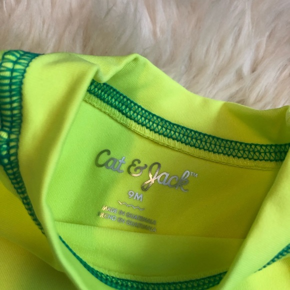 Neon Yellow Rash Guard - Picture 3 of 3